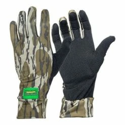 New 🥰 Gloves & Mittens Primos Stretch-Fit Mossy Oak Bottomland Camo Gloves 😍