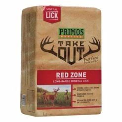 Brand new 🎁 Deer Minerals & Attractants Primos Take Out Red Zone Salt Block 🛒