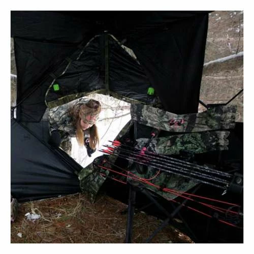 Coupon 😉 Ground Blinds Primos Double Bull SurroundView Double Wide Ground Blind 👍 - Image 5