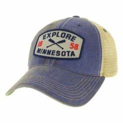 Hot Sale 😍 Hats & Caps Men's Legacy Focus Minnesota Trucker Snapback Hat 💯