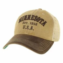 Brand new ⭐ Hats & Caps Adult Legacy Minnesota Visor Trucker Snapback Hat 🎁