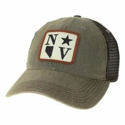 Flash Sale 🧨 Hats & Caps Adult Legacy Nevada Greaser Trucker Snapback Hat 🌟