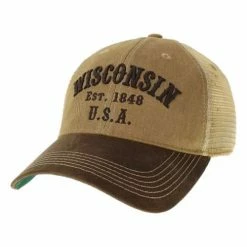 Top 10 ✨ Hats & Caps Adult Legacy Wisconsin Visor Trucker Snapback Hat 🤩