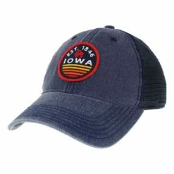 Discount 🧨 Hats & Caps Men's Legacy Sunset Iowa Trucker Snapback Hat 😉