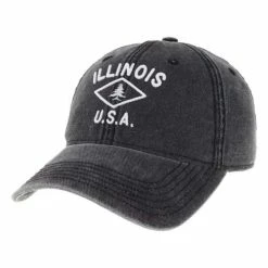 Best Sale 😉 Hats & Caps Men's Legacy Diamond Illinois Tree Snapback Hat ⭐