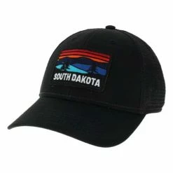 Buy 🥰 Hats & Caps Men's Legacy Horizon South Dakota Trucker Snapback Hat 🔥