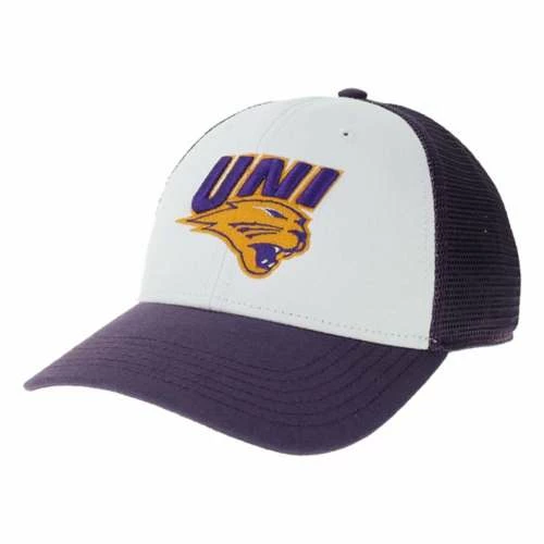 Buy 𧨠College Hats & Caps Legacy Northern Iowa Panthers Low Row Hat π